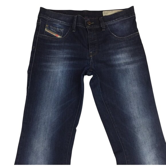 Diesel Industry Livier-Flare Super Slim-Flare Stretch Low Waist Womens 31 Jeans - Picture 4 of 13